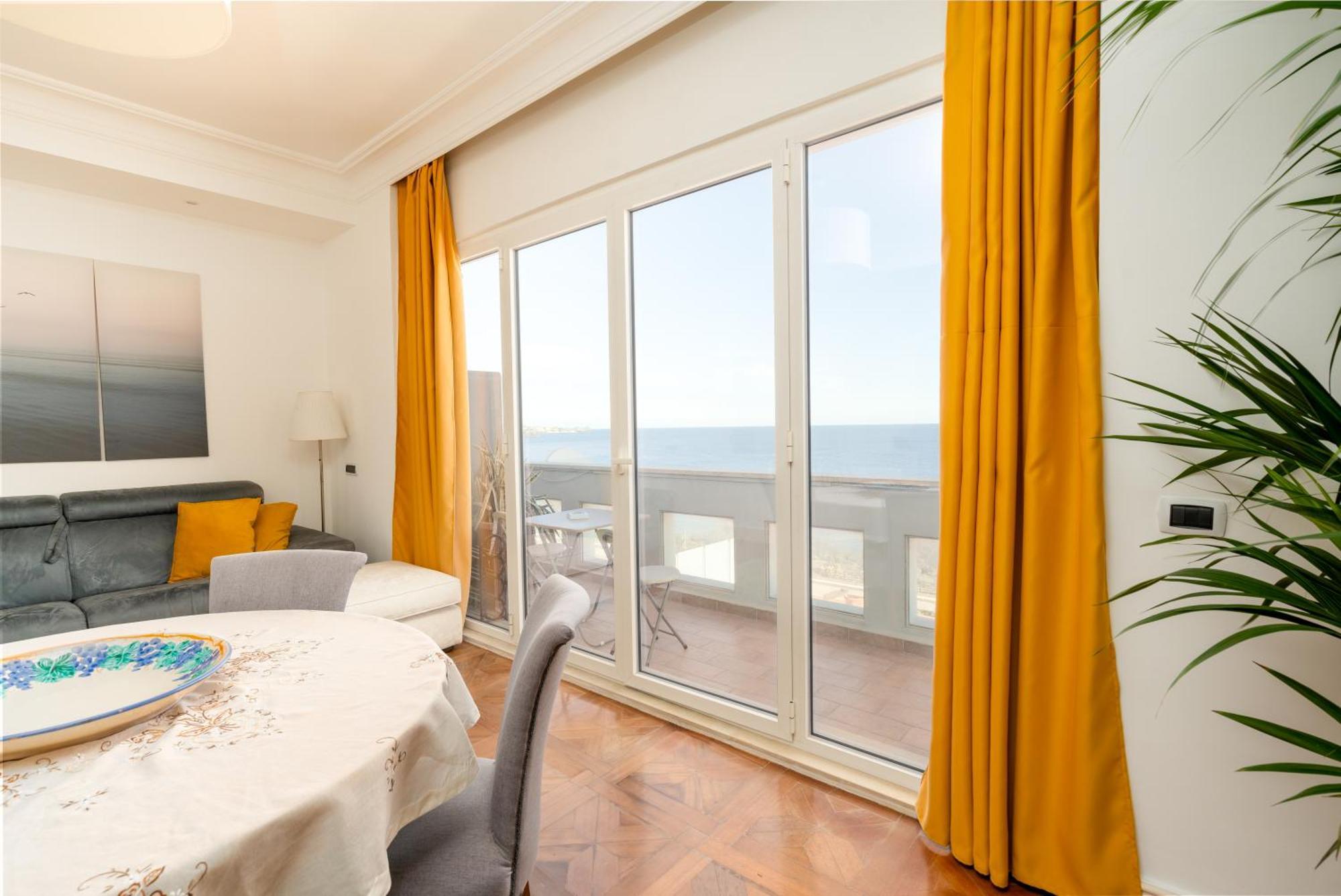 Perla Marina Sea View Apartment Catânia Exterior foto